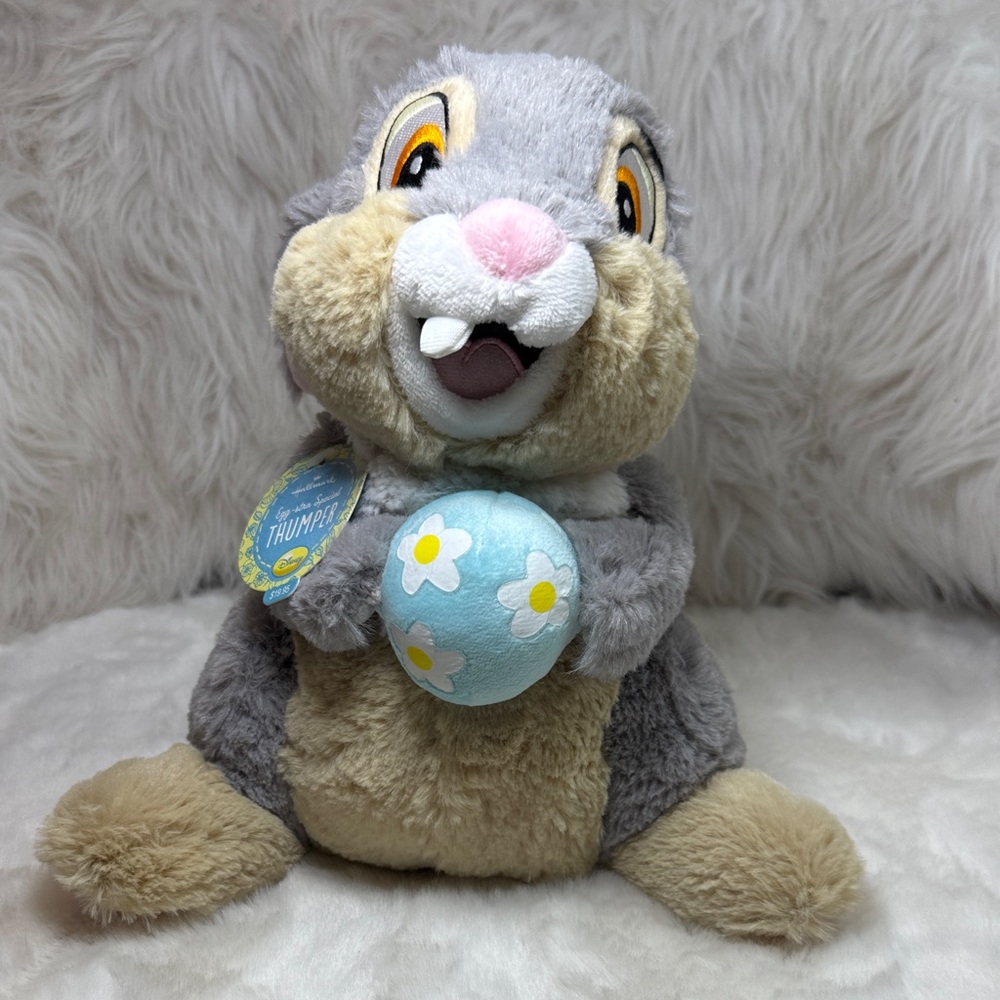 Hallmark 2014 Exclusive Disney Egg-Stra Special Thumper Plush Stuffed Animal